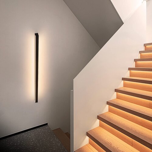 Nettlife LED stenska svetilka za notranjo uporabo - Moderna 100CM 34W hodnik toplo bela svetilka, (22136410) Cene