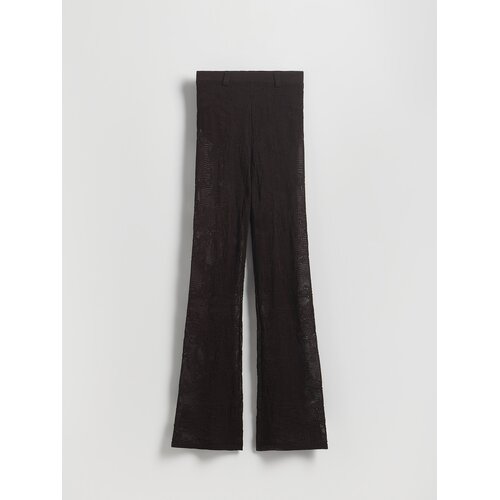 Reserved LADIES` TROUSERS - tamnosmeđe Cijene