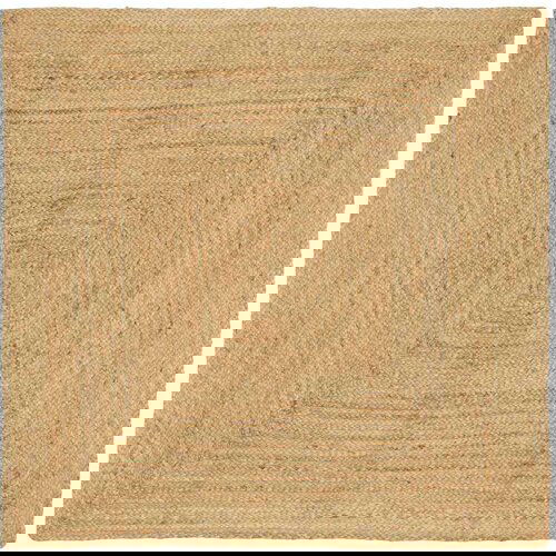 VidaXL Tepih Bež 160 x 160 cm Juta Slike