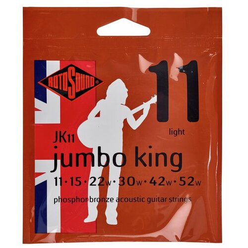 Rotosound Žice za akustičnu gitaru JK11 Jumbo King , .011-.052 Cene