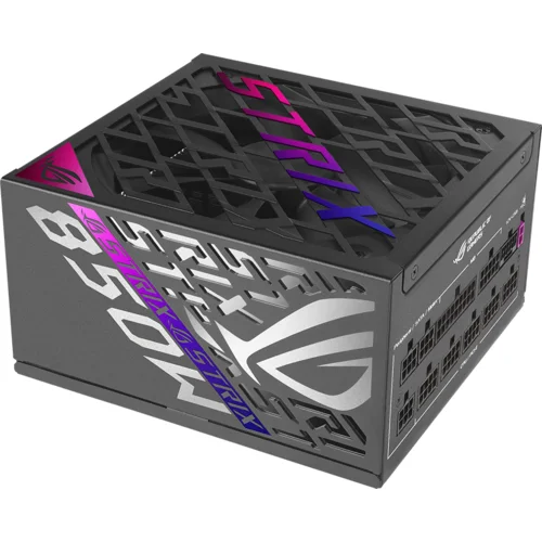 Asus ROG Strix 850W Platinum modularni napajalnik, ATX 3.1 kompatibilen, 80 PLUS Platinum, 10 let garancije - 90YE00W2-B0NA00