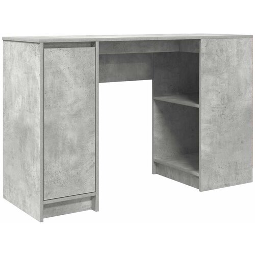 Maison Chic Pisalna miza - pisarni&amp;scaron;ka miza - Računalni&amp;scaron;ka miza betonsko siva 120x42x76 cm inženirski les, (21785076) Slike