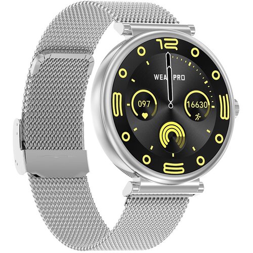  Smart watch sa metalnom narukvicom DTS/ srebrna Cene