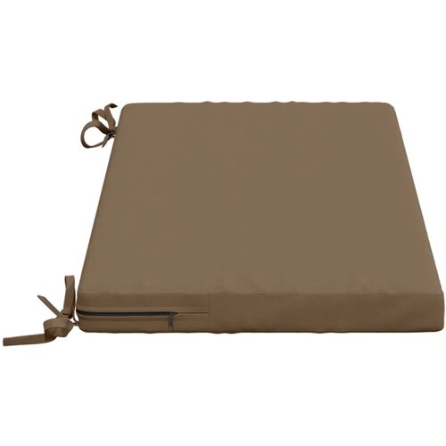  Jastučić za klupu SOEST 100% poliester Sivosmeđa 60 x 40 x 5 cm - Sivosmeđa 60 x 40 x 5 cm Melange Slike