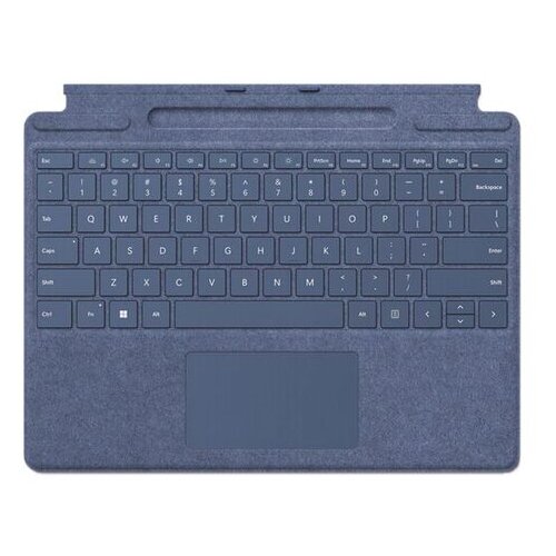 MICROSOFT SURFACE Pro Keyboard for Surface Pro 9 and 8 with Pen Storage, Alcantara Material, Sapphire Isporuka odmah Cene