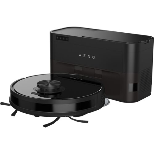 Aeno Robot Cleaner w/Dust Collector, black, 2in1 and dust tank, 4000pa, 3200mAh battery Cene