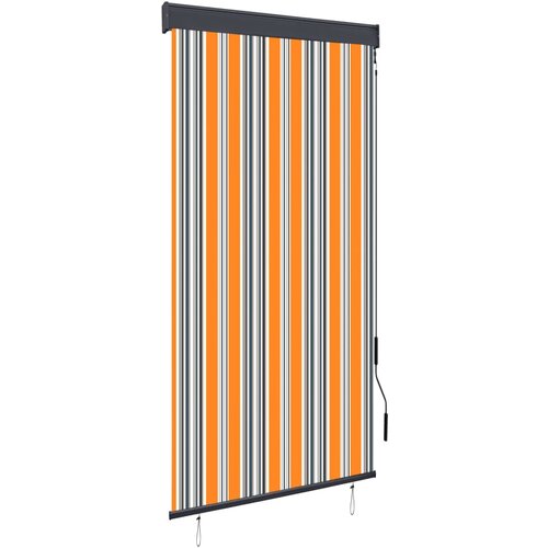 vidaXL Vanjska roleta 80 x 250 cm žuto-bijela Cijene