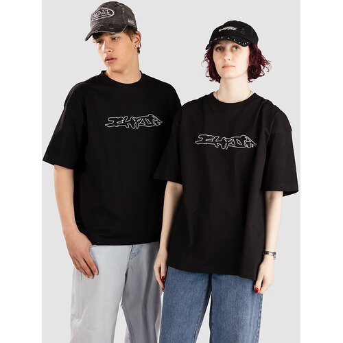 ICHPIG Distort T-shirt black Cene