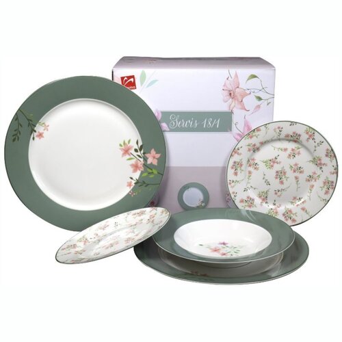 Metalac Servis za ručavanje 18/1 porcelan Green Garden Cene