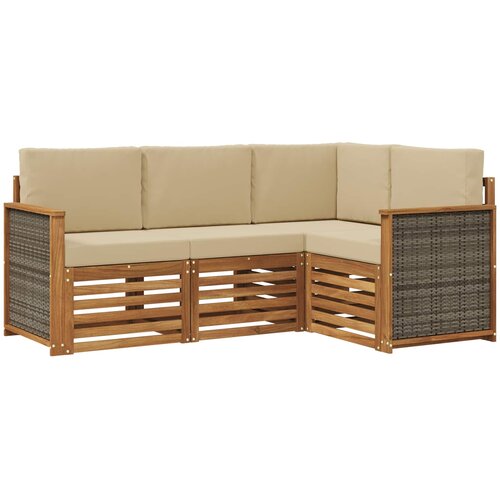  Set vanjskih sofa 4 kom. Poliester Slike