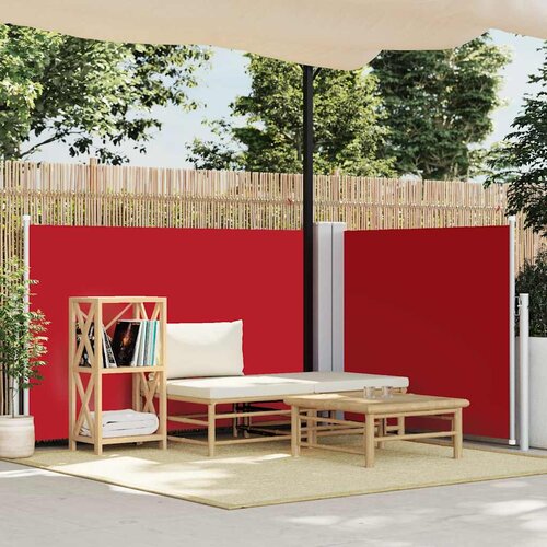  Uvlačiva bočna tenda 120 x 1000 cm crvena Cijene