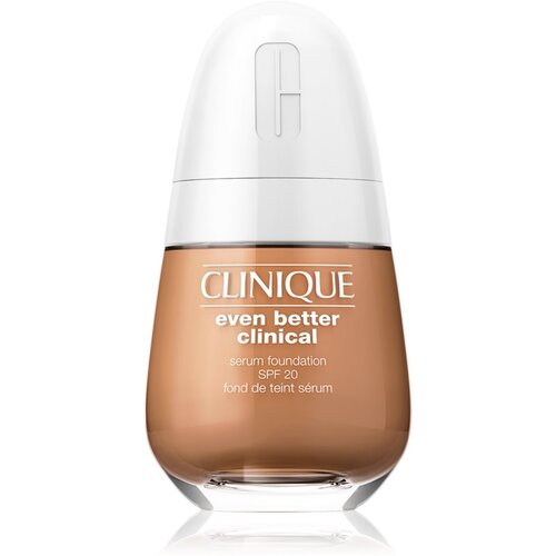 Clinique Even Better Clinical Serum Foundation SPF 20 negovalni tekoči puder SPF 20 odtenek 124 Sienna 30 ml Slike
