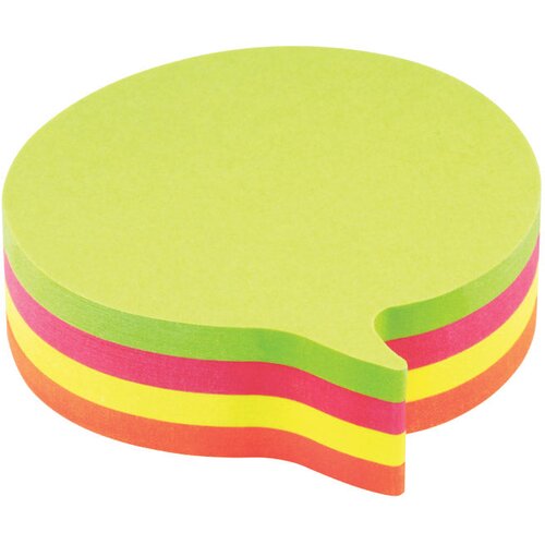  Blok samoljepljiv oblik Oblak 200L Global Notes 5836-39 neon sortirano blister Slike