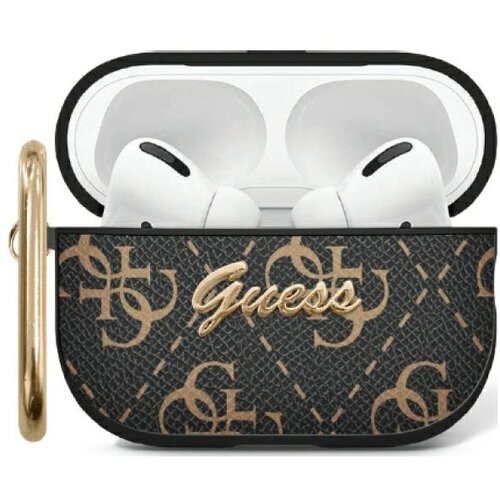 Guess OVITEK GUA3PG4GPK ZA AIRPODS 3 BLACK BLACK 4G HOOK, (22070773) Cene