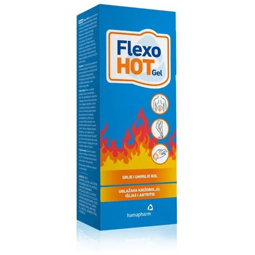 HAMAPHARM FlexoHot Gel, 100ml Slike