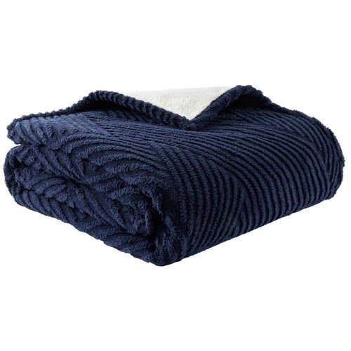 Catherine Lansfield Temno modro pregrinjalo 230x220 cm Heat Buddy Super Thermal &amp;ndash; Slike