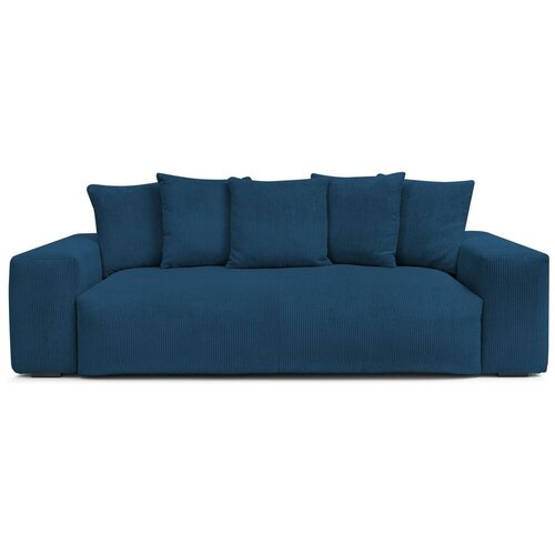 Bobochic Paris Tamno plava sofa od samta 280 cm Voltaire – Cijene