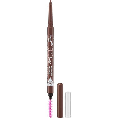 Trend !t up SLIM line definer vodootporna olovka za obrve - 030 Medium Brown 1 kom Slike