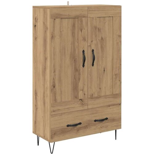 VidaXL Highboard Umjetnički hrast 69,5 x 31 x 115 cm Konstruirano drvo Slike