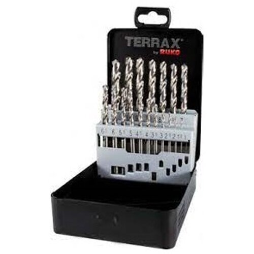  Svrdla spiralna za metal HSS-G TERRAX brzorezni čelik 1-13/25 dijelova Cijene