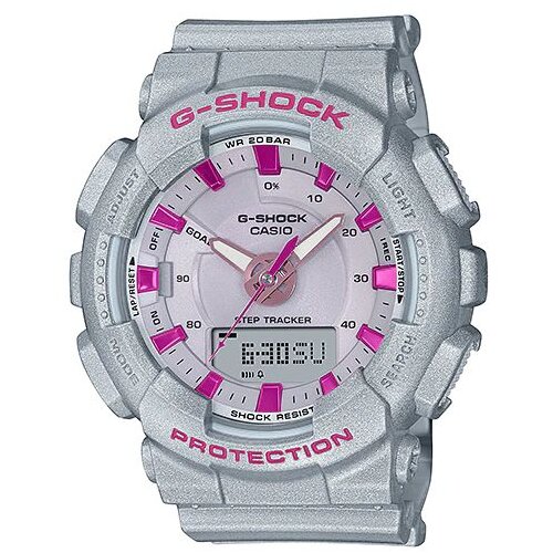 Casio Ženski sat G-Shock GMA-S130NP-8A, Srebrni Slike