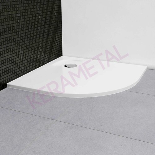Kolpa San KOLPA-SAN tu&scaron; kad polkrožna EVELIN TRAY R, 80x80 cm, 236563 Cene