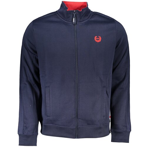 Gianmarco Venturi MEN&#39;S BLUE ZIP SWEATSHIRT Cijene
