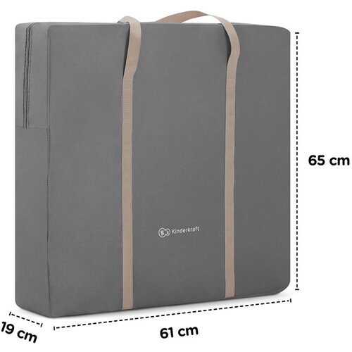 Kinderkraft krevetić LOVI 3u1, beige Slike