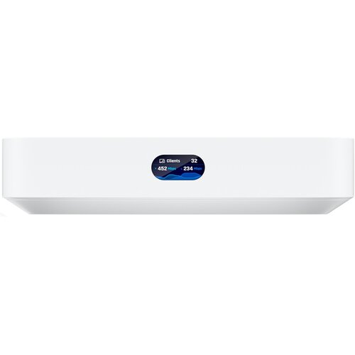 Ubiquiti Compact UniFi Cloud Gateway with a full suite of advanced routing and security features:Runs UniFi Network for full-stack network management;Manages 30+ UniFi devices and 300+ clients;1 Gbps routing with IDS/IPS; Multi-WAN load balancing UCG-ULTR Cene