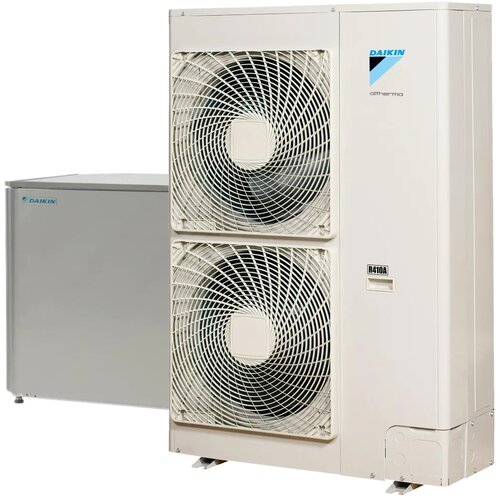 Daikin VISOKOTEMPERATURNA OGREVALNA TOPLOTNA ČRPALKA ERRQ014AV1 + EKHBRD014ADV17 14kW - 3 fazna - Slike