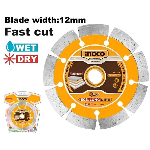 Ingco DIJAMANTSKA REZNA PLOČA DRY 230X22,2MM DMD0123013 Cijene
