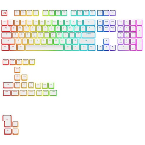 Glorious Keycaps Aura V3 - White Cene