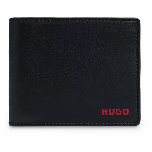 Hugo Velika moška denarnica Subway Trifold 50471612 Črna
