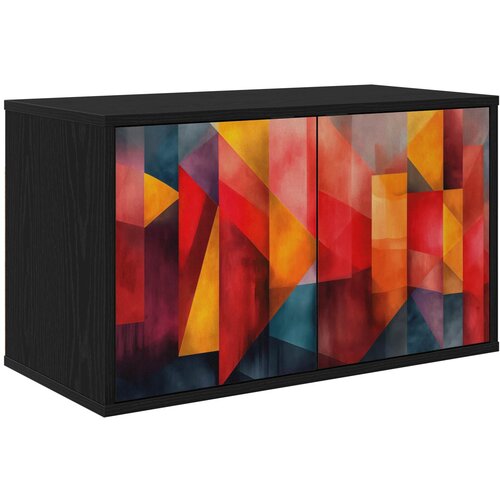  ormar za montažu na zid HEESCH 69 x 33 x 40 cm Crni hrast Cijene