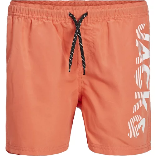 Jack & Jones dječje kupaće hlače Crete Logo Narančasta