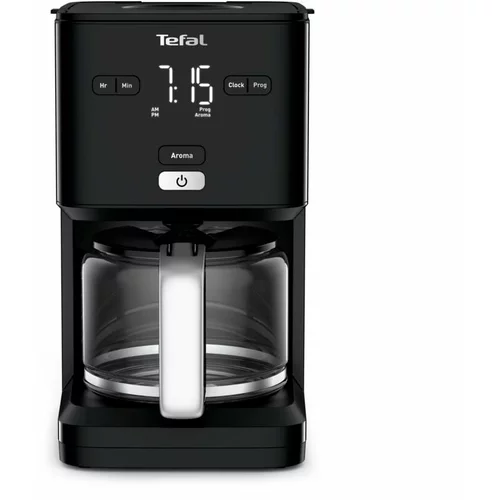 Tefal Crni aparat za kavu s filterom za kavu Smart'n'light CM600810 –
