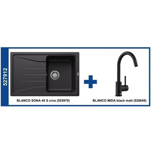 Blanco akcija sona 45 s crna i mida crna mat 527912 Cene