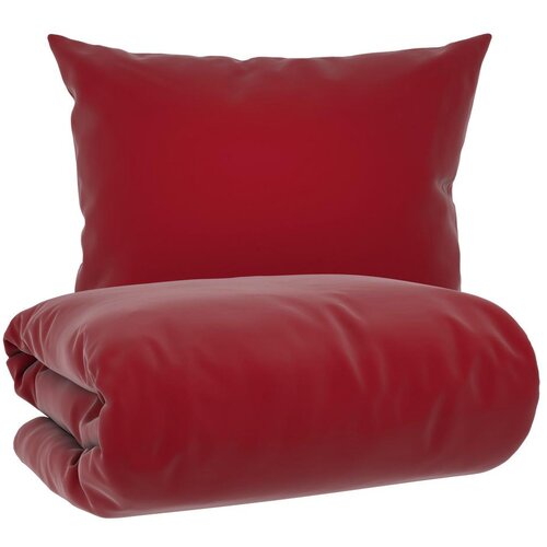 Premium Living Posteljnina Xenia Uni, Rdeča, 60/80, 140/200 Slike