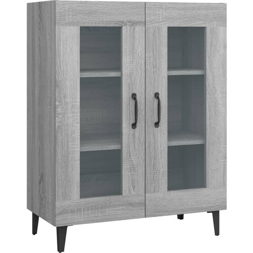 Maison Chic Komoda - Predalnik siva sonoma 69,5x34x90 cm inženirski les, (21717824) Slike