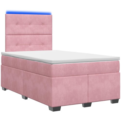  Boxspring krevet s madracem Ružičasta 120 x 200 cm Bar&amp;scaron;un Slike