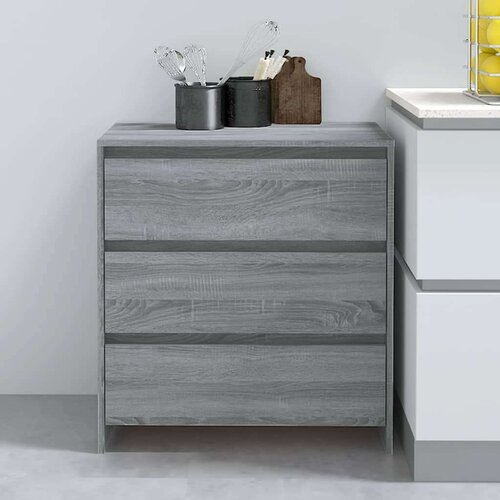 vidaXL Komoda boja sivog hrasta sonome 70 x 41 x 75 cm od iverice Cene