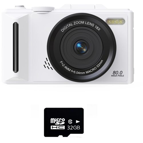 INF Retro brezrcalni fotoaparat z 180&deg; zaslonom, 27500 pik, 5K, (5000324300) Cene