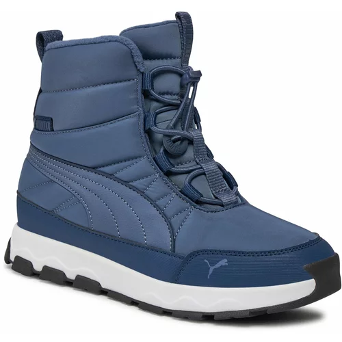 Puma Škornji za sneg Evolve Boot Jr 392644 02 Inky Blue-Persian Blue-White