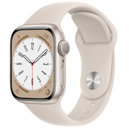 Apple Watch 8 41mm Starlight Aluminium Case with Sport Band – Starlight | Eponuda.ba