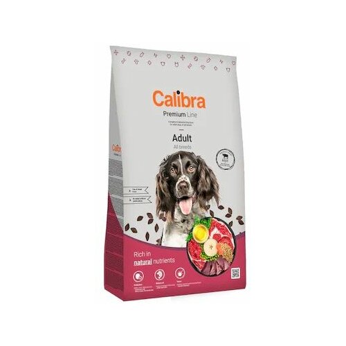 CALIBRA Dog Premium Line Adult Govedina, hrana za pse 3kg Cene