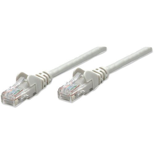 Intellinet Kabl Patch, Cat6 compatible, UUTP, 0.5m, sivi 340427 Slike