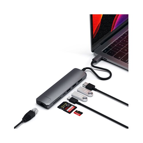 Satechi adapter usb-c na lan ST-UCSMA3M Slike