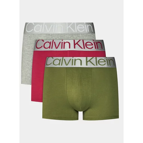 Calvin Klein Set 3 parov boksaric Trunk 3Pk 000NB3130A Pisana