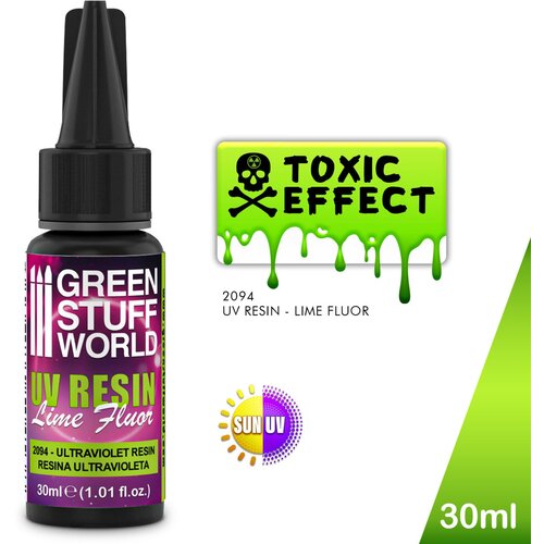 Green Stuff World uv resin 30ml &ndash; fluor toxic effect | "radioaktivni" gel Cene
