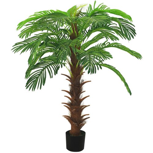 vidaXL umjetna cikas palma s posudom 140 cm zelena Cijene